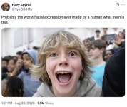 this | 67 Kid | Know Your Meme Probably the worst facial expression ever made by a human what even is this | 67 Kid