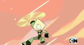 Looks like Peridot is on her last leg | Know Your Meme Looks like Peridot is on her last leg