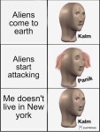 safe at last | Panik Kalm | Know Your Meme safe at last  | Panik Kalm