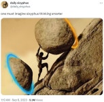 Sisyphus / Sisyphus Pushing a Boulder: Image Gallery | Know Your Meme Know Your Meme