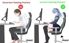 Correct Gaming Posture / Incorrect Gaming Posture: Image Gallery | Know Your Meme Know Your Meme