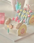 @___synthesis @___synthesis | 롤케이크, 롤 케이크, 직사각형 케이크