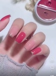 메이드네일/창원네일/신월동네일/상남동네일/용호동네일 on Instagram: “내가 젤 좋아하는 화이트프렌치🤍 ❝ ᴍᴀᴅᴇ_ɴᴀɪʟ 은 정품... 