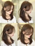 Instagram의 헤벤져스 꼼나나 루이쌤Ⓜ️컨투어링컷,컨투어링펌님: “단발 컨투어링 레이어드컷🌸 - 얼굴형에 맞게 루이부원장의 시그니처... 