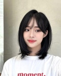 단발 펌