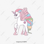 유니콘 일러스트