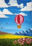 The Evening Sky for Oil Pastel 저녁 노을 하늘 그리기