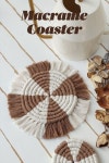 DIY | macrame tea coaster | 마크라메 티 코스터 DIY | macrame tea coaster | bricolaje | posavasos de macramé - YouTube... 