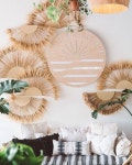 DIY Macrame Air plant hanging / 마크라메 이오난사 행잉 / Planta de aire de macramé de bricolaje colgante