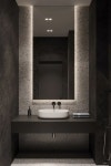 Pin page Pin by 바보 on School | Restroom design, Gym design interior, Bathroom design black