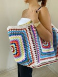 (코바늘)예쁘게만드는망태기가방. Crochet bag (한올스 부평한올뜨개방)