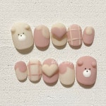 Pin by 010-4564-2119 on 쁘띠스타일 | Cute simple nails, Gel nails diy, Really cute nails
