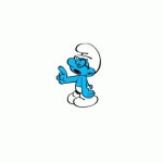 Smile Smurfette Sticker - Smile Smurfette Smurf - GIF 탐색 및 공유
