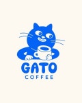 Daily moment | 커피 카페 빵 디저트 고양이 Coffee Cafe Bread Bakery Dessert Cat | 브랜드 로고 디자인 Brand Logo Design