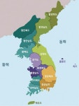 한국 지도