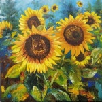 류옥환ᆞ왕초보수채화ᆞ왕초보연필스케치ᆞ on Instagram: “#oilpaintings #꽃그림 #내곡열린문화센터 #유화#해바라기... 