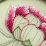 #stitch #embroidery #needlework #hendmade #프랑스자수 #꽃자수 #린넨에 자수놓기~ #색감이 예쁜 수실 #자수타그램 #자수소품