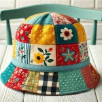 안감도 예쁜원단으로,, 양면모자. 뒤집어 써도 예쁜 모자. **도안을 직접 잘라 사용 하시면 NO! 얇은 종...