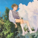 소년과 새 / on a tree (Watercolor ㅣ Gouache ㅣ 과슈 ㅣ 불투명 수채화 ) 소년과 새 / on a tree (Watercolor ㅣ Gouache ㅣ 과슈 ㅣ... 