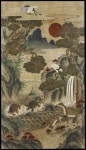 Seonyudo(Collectible by Korea Museum of Art in Pyongyang, North Korea) - Kim Hongdo / 선유도(북한 평양의 조선미술관 소장)... 