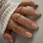 sunny._.nail on Instagram: ❤️💕🍒💙 . . . . #nails #uruurunail #얼음네일 #glitternails #강남네일 #역삼네일 #언주네일... 