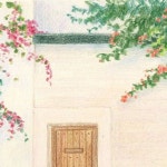 색연필 풍경 그림