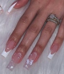 Fake Nail Set, Include :1pc Jelly Glue And 1pc Nail File,Easy To Wear... 젤네일로 스타일을 높이세요. 작은 스틸볼...