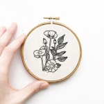 Instagram: #프랑스자수 #자수 #자수클래스 #자수타그램... 니나노자수 #커피정원 #love #instagood #stitching #stitchery... 