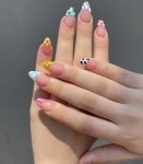 happy nails happy nails | 네일아트, 네일, 손톱