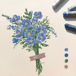 #오일파스텔 #오일파스텔드로잉 #드로잉 #일러스트 #일러스트레이션 #꽃그림 #oilpastel #oilpasteldrawing #illustration... 