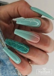 Nails에 있는 핀 Pin by Citlaly Olguin on Nails | Coffin nails designs, Glue on nails, Nail designs glitter