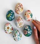 Folk art에 있는 Pamela Baker님의 핀 - 2025 | 민화, 패턴 디자인, 해