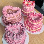 쥬쥬케이크/레터링케이크/Seoul/Koreancake on Instagram: . happy🎉🎉🎉🎉 | Pretty birthday cakes, Cute birthday cakes... 