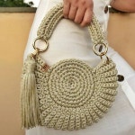 DIY | macrame net bag mini tote bag handmade | 마크라메 네트 백 미니 토트 백 가방 핸드메이드 How to make a macrame...