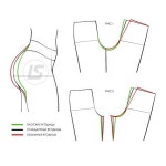 여자 라운드 저고리 패턴