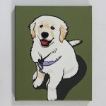 리트리버 팝아트