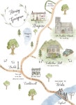 강원도 철원군 철원읍 화지리마을 안내도 (Cheorwon Hwajiri Village Guide Map | Designed by The Greenmap)