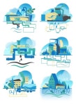 Pin page Pin by 다솜 신 on 인천시립박물관 | Maps illustration design, Map art illustration, Illustrated map