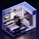 부산정관 LH 7단지 국민임대주택 전용면적 24㎡·26㎡·37㎡·46㎡형 평면도 - MINOR CASTLE™