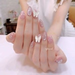 #デイシーデザインコース @o8xmxy #nail#nails#naildesign#nailart#네일아트#젤네일#글리터네일#네일스타그램#ジェルネイル... 