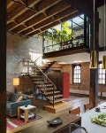 *인더스트리얼 인테리어, 웨어하우스 리노베이션 [ andrew franz architect PLLC ] converted caviar warehouse in new york 맨하튼 랜드마크... 