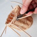 라탄인테리어 소품 [라탄공예]라탄파인애플 화분 만들기, 파인애플 모양 바구니, 2줄 걸어엮기, 라탄바구니, 라탄인테리어 소품... 