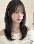 차홍룸 가로수길점 혜민 패닝펌 샌드펌 레인펌 on Instagram: 요즘 너무나 사랑 받는 #샌드펌 🫧 얼굴형에 맞는 #페이스라인컷 까지 세트로... 