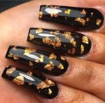 네일탐이나 Shin tamina (신탐이나) on Instagram: “🌜9월 이벤트🌛 ⠀ #반달풀스톤네일 🌓 ⠀ 🖐☝️여섯가지 컬러중 선택가능... 