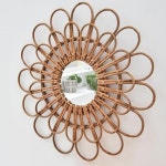 [라탄공예]라탄 원형거울 만들기, 라탄거울, 라탄소품, 라탄바구니