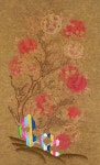 민화 중급반 - 모란도 일부