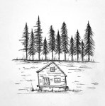 캠핑 풍경 쉽게 그리기