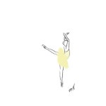 Yellow Ballet tutu ballet rehearsal 발레 리허설 tutu paintings 발레그림 ballerinas 무용수 토슈즈 dancer