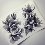 한땀한땀 수놓기 좋은 자수도안 모음 한땀한땀 수놓기 좋은 자수도안 모음 | Цветочный трафарет... 