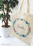 #Calligraphy #art #ecobag #canvasbag #faith #summer #tote #bag #캘리그라피 #캘리 #캔버스백 #세상에 #단하나뿐인 #에코백 #꽃리스 #믿음... 